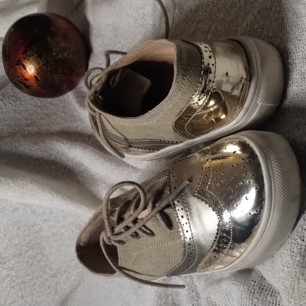 Extreme Gold Sneakers By Eddie Marc View 2
